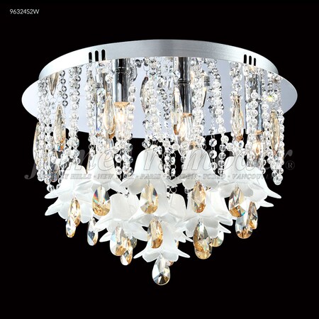 James R Moder Murano Collection Flush Mount 96324S2SW
